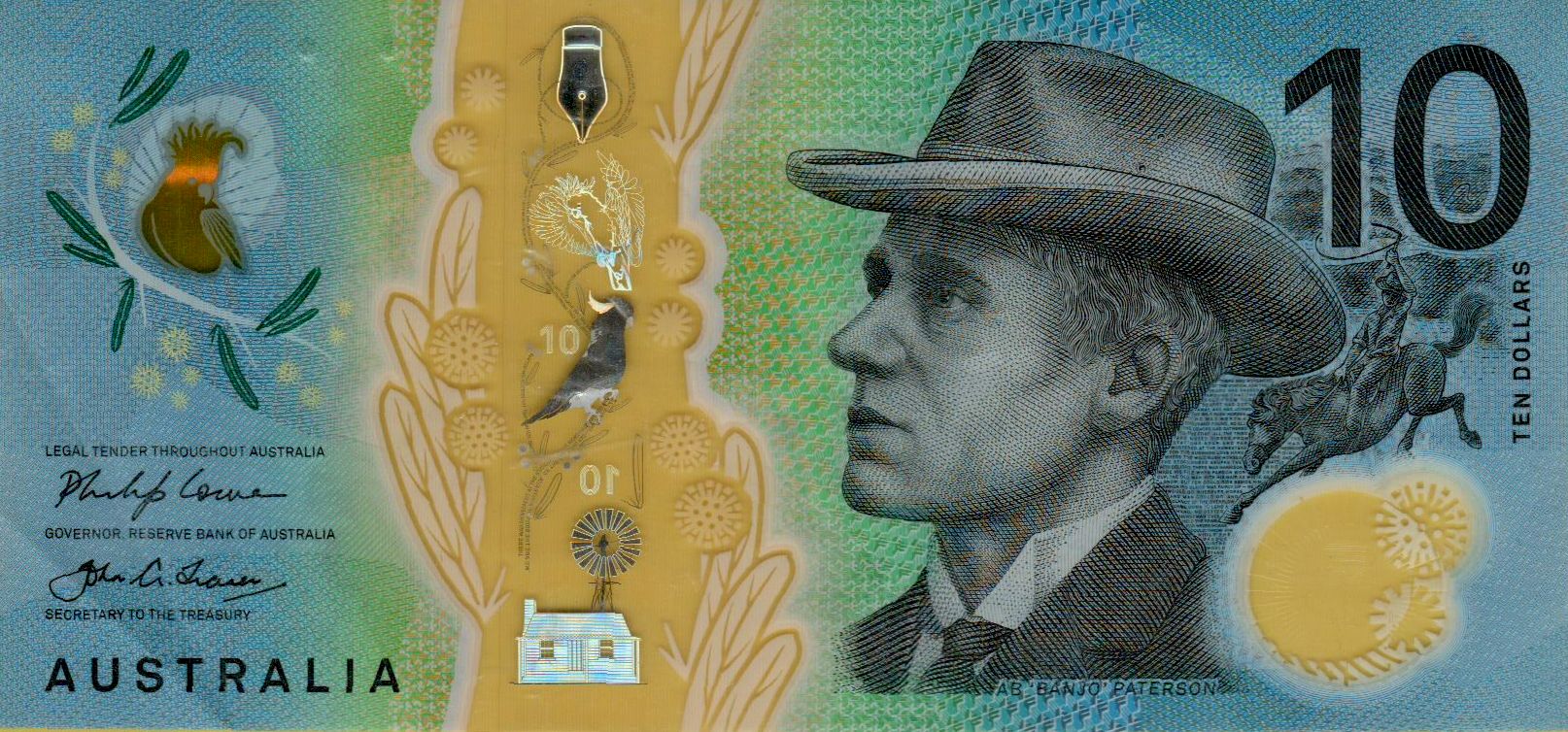 Australia 10 2017 XF+ P-63